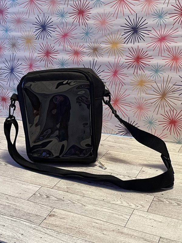 Small Black Itabag with built in Mesh